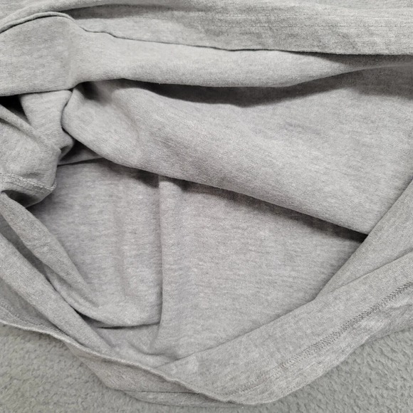 Dallas Cowboys Shirt Mens Large Gray‎ Blue thermal Sleeves NFL NFC East Spellout - Picture 8 of 10